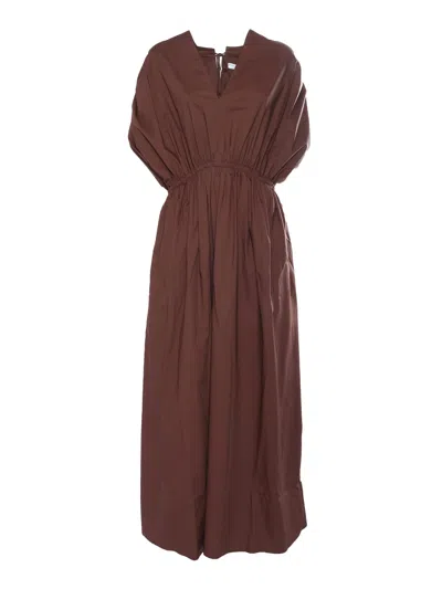 BALLANTYNE LONG BROWN DRESS