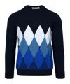 Ballantyne Long-sleeved Sweater In Black
