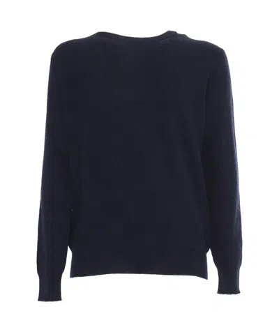 Ballantyne Long-sleeved Sweater In Black