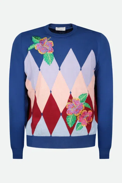 Ballantyne Maglia Rombi Blu