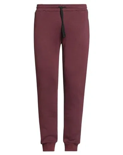 Ballantyne Man Pants Burgundy Size L Cotton In Red