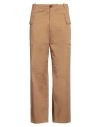 Ballantyne Man Pants Camel Size 33 Cotton, Elastane In Beige