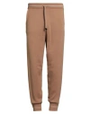 Ballantyne Man Pants Camel Size 40 Cotton, Cashmere In Brown