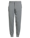 Ballantyne Man Pants Grey Size 40 Cotton, Cashmere In Gray