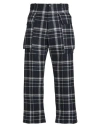 Ballantyne Man Pants Midnight Blue Size 32 Wool, Cashmere In Black