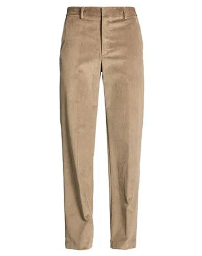 Ballantyne Man Pants Taupe Size 38 Cotton, Elastane In Brown
