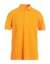 Ballantyne Man Polo Shirt Mandarin Size Xxl Cotton In Mandarin