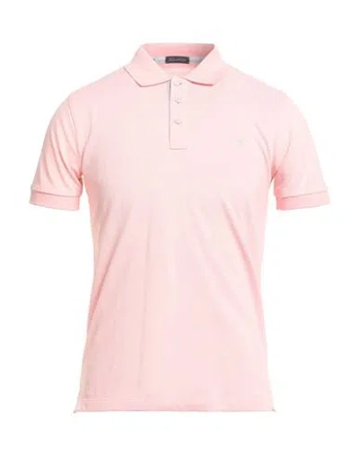 Ballantyne Man Polo Shirt Pink Size Xl Cotton