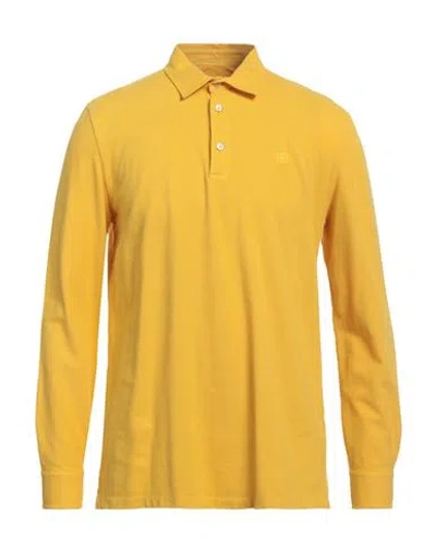 Ballantyne Man Polo Shirt Yellow Size L Cotton