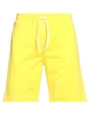 Ballantyne Man Shorts & Bermuda Shorts Yellow Size L Cotton In Yellow