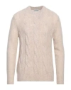 Ballantyne Man Sweater Beige Size 38 Wool, Polyester