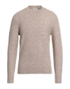 Ballantyne Man Sweater Beige Size 42 Alpaca Wool, Wool, Polyamide, Elastane