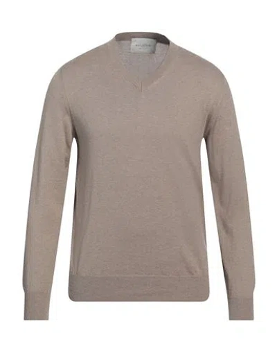 Ballantyne Man Sweater Beige Size 46 Silk, Cotton