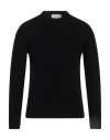 Ballantyne Man Sweater Black Size 38 Wool In Black
