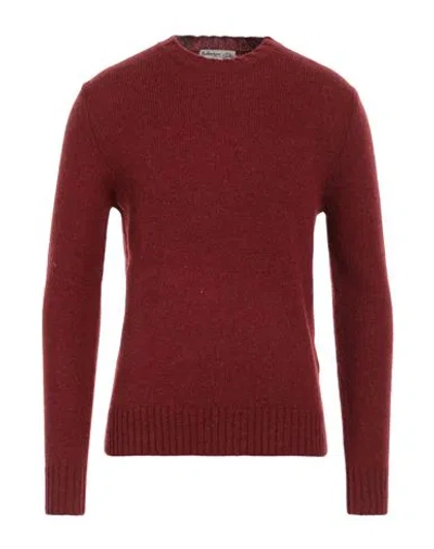 Ballantyne Man Sweater Brick Red Size 44 Wool