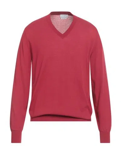 Ballantyne Man Sweater Brick Size 46 Cotton In Pink
