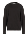 Ballantyne Man Sweater Dark Brown Size 46 Wool