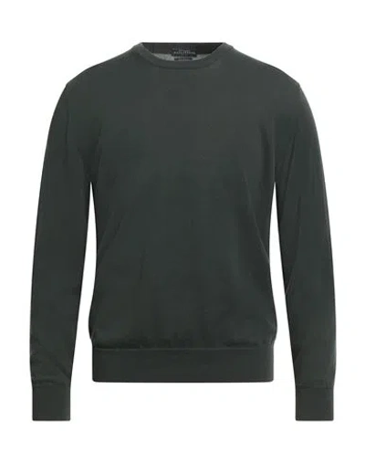 Ballantyne Man Sweater Dark Green Size 44 Cotton