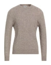 Ballantyne Man Sweater Dove Grey Size 46 Alpaca Wool, Wool, Polyamide, Elastane In Gray