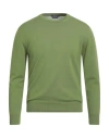Ballantyne Man Sweater Green Size 46 Cotton