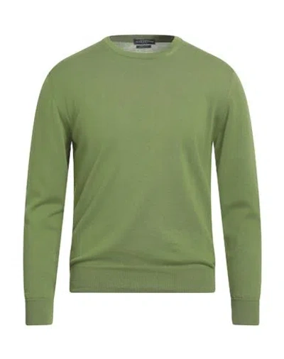 Ballantyne Man Sweater Green Size 46 Cotton