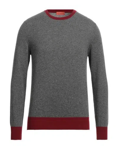 Ballantyne Man Sweater Grey Size 46 Cashmere