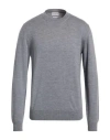 Ballantyne Man Sweater Grey Size 42 Wool In Gray