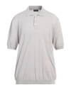 Ballantyne Man Sweater Grey Size 44 Cotton