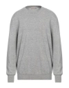 Ballantyne Man Sweater Grey Size 46 Cashmere