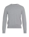 Ballantyne Man Sweater Grey Size 46 Cotton