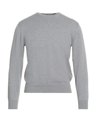 Ballantyne Man Sweater Grey Size 46 Cotton