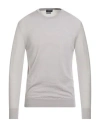 Ballantyne Man Sweater Light Grey Size 46 Cotton