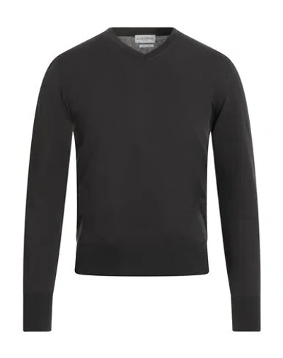 Ballantyne Man Sweater Lead Size 38 Cotton, Polyester In Gray
