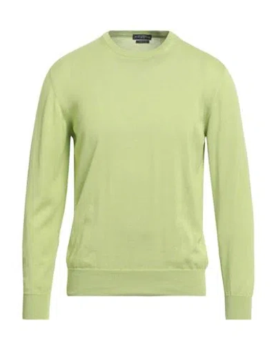 Ballantyne Man Sweater Light Green Size 46 Cotton