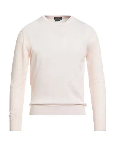 Ballantyne Man Sweater Light Pink Size 46 Cotton