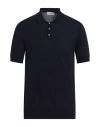Ballantyne Man Sweater Midnight Blue Size 48 Cotton