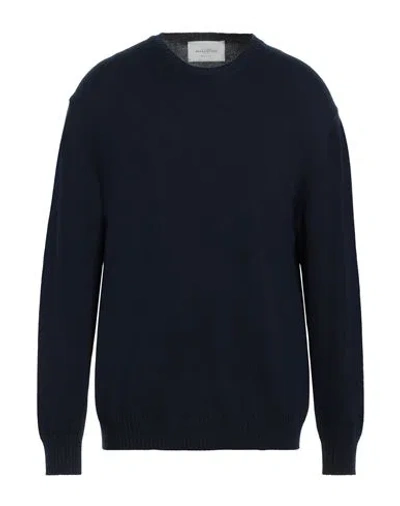 Ballantyne Man Sweater Midnight Blue Size 48 Wool