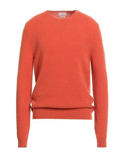 Ballantyne Man Sweater Orange Size 40 Wool, Polyamide
