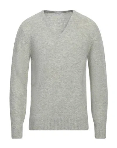 Ballantyne Man Sweater Sage Green Size 40 Alpaca Wool, Wool, Polyamide, Elastane