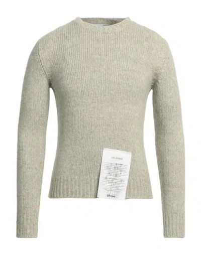 Ballantyne Man Sweater Sage Green Size 44 Cotton, Alpaca Wool, Wool