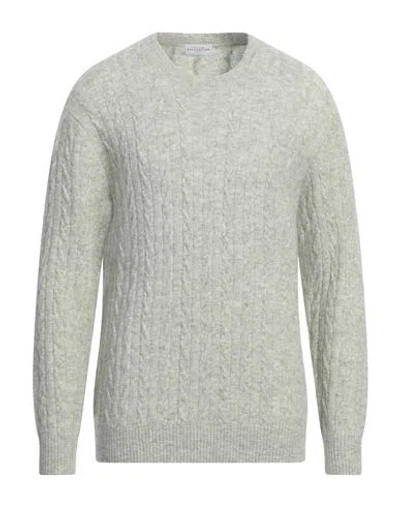 Ballantyne Man Sweater Sage Green Size 46 Alpaca Wool, Wool, Polyamide, Elastane