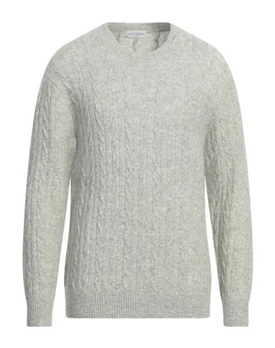 Ballantyne Man Sweater Sage Green Size 44 Alpaca Wool, Wool, Polyamide, Elastane