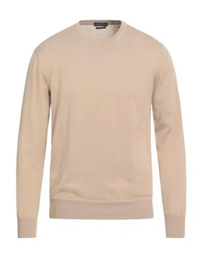Ballantyne Man Sweater Sand Size 46 Cotton