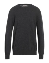 Ballantyne Man Sweater Steel Grey Size 46 Cashmere