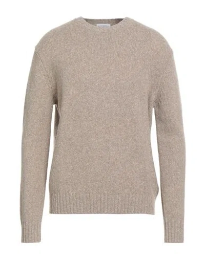 Ballantyne Man Sweater Taupe Size 42 Wool, Silk