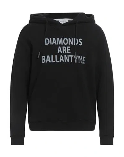 Ballantyne Man Sweatshirt Black Size Xl Cotton