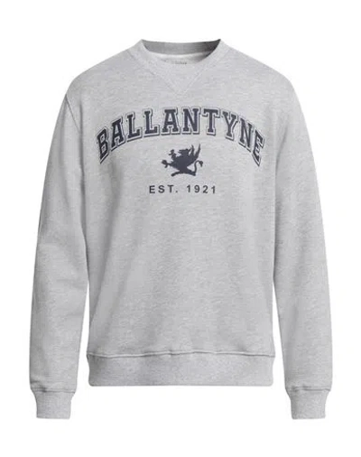 Ballantyne Man Sweatshirt Grey Size Xxl Cotton