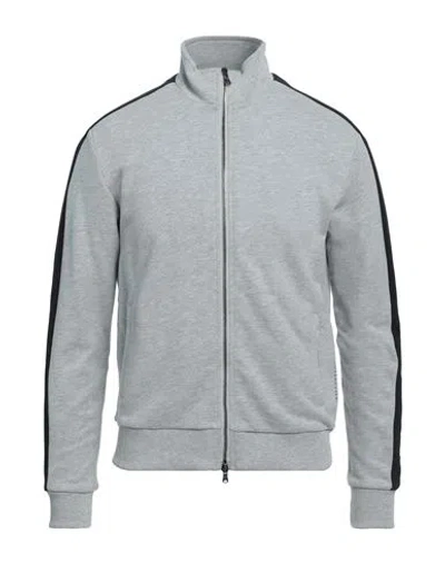 Ballantyne Man Sweatshirt Light Grey Size M Cotton In Grey