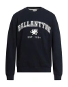Ballantyne Man Sweatshirt Midnight Blue Size 3xl Cotton