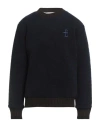 Ballantyne Man Sweatshirt Midnight Blue Size Xl Polyester